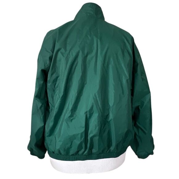 Adidas True to the Athlete/Sport Green Jacket LARGE 90s Retro Vintage Striped - Picture 4 of 9